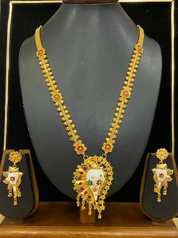 Sankha Sitahar set with Sankha earrings
