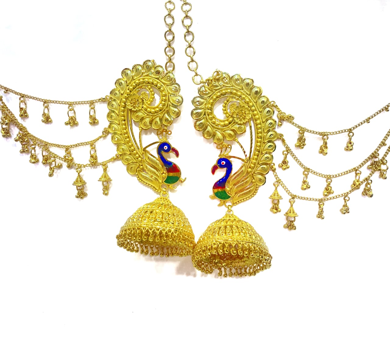 Gold Full Kaan Bala Earrings... - Iram's World of Jewellery | Facebook