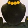 small flower sleek choker