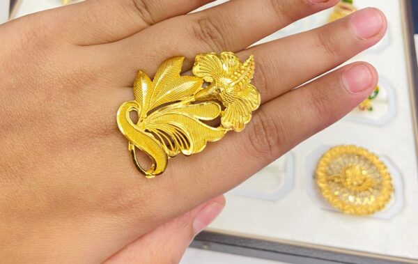 Leaf design Finger ring