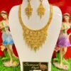 Peacock tail series minekari necklace