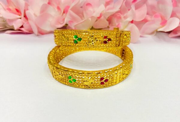 Small leaf sleek bracelet chuur (khilen)
