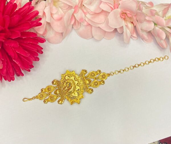 Gold replica Peacock Jhalor belt Mantasha