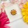 Minekari Floral Finger ring