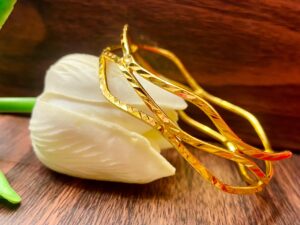 ZigZag linear Bangles (single)