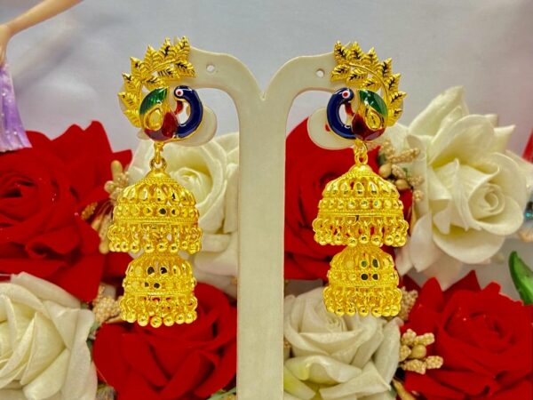 Mayur 2Layer Jhumka