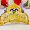 Double Mayur Motive Minekari  Bridal Crown