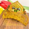Double Mayur Motive Minekari  Bridal Crown