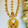 Circle Triangle With Small Jhumka Design Tayra Tikli ( Mangtika )