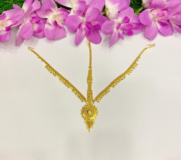 Chakra Flower Motive Tayra Tikli (Mangtika)