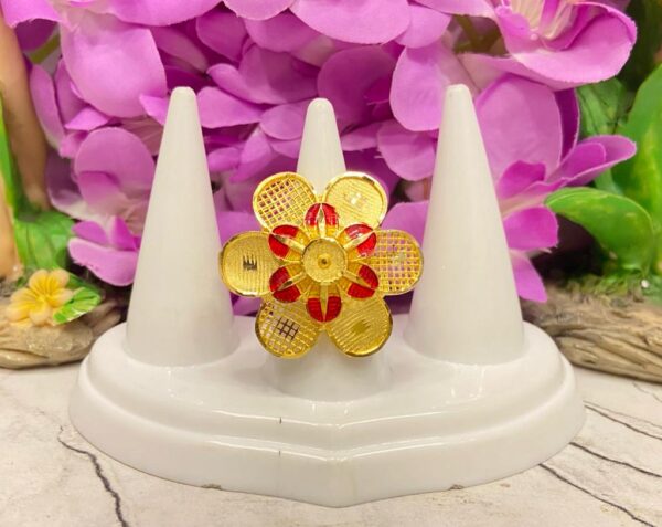 Daisy Flower Finger Ring