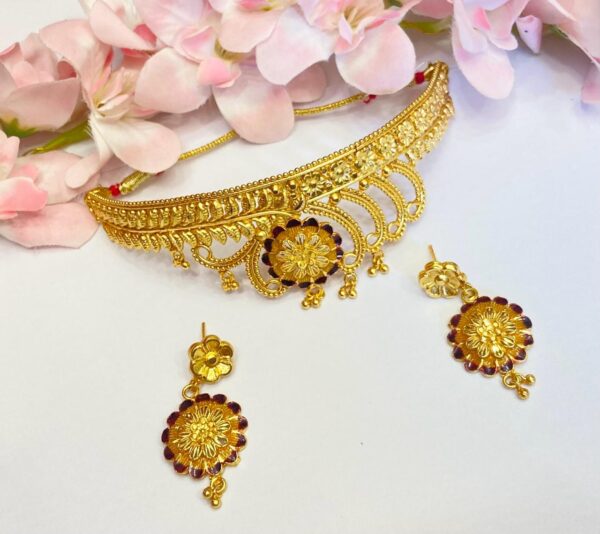 Mukut Belt Necklace!! Gold replica !
