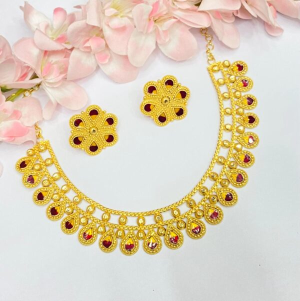 Sunflower Necklace!! Gold Replica!!