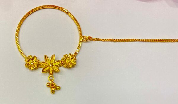 Star Flower Series with chain nose ring