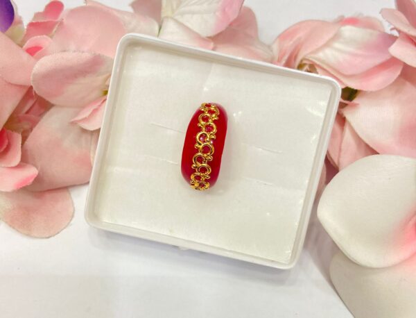 Multi Circle Motive Pola Finger Ring