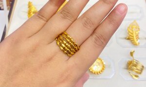 Spring Finger ring
