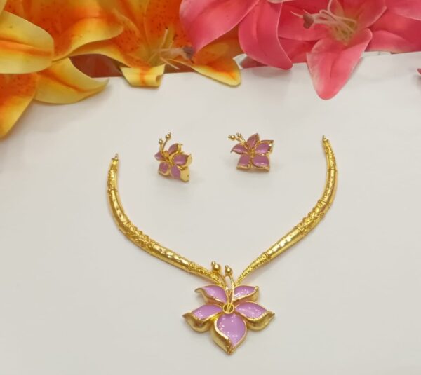Hibiscus Design hasuli with minekari