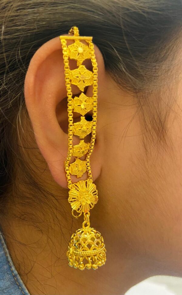 Flower design kantana with jhumka