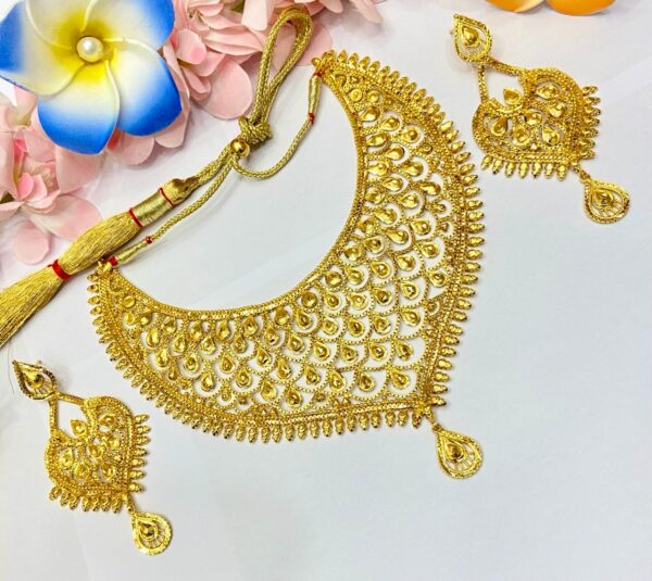 Bridal stylish adjustable  necklace