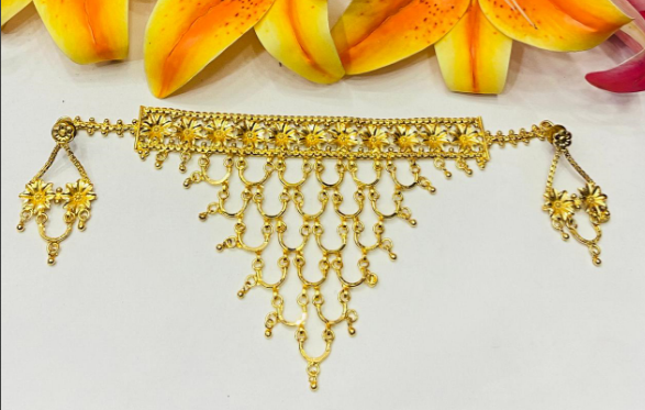 Flower design  Jhalor choker