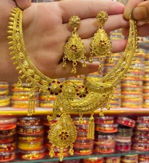 Flower designer minekari  necklace
