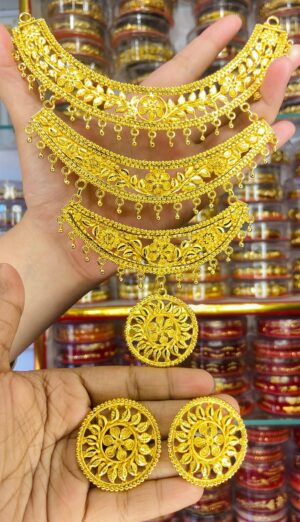 Triple Layer Designer necklace