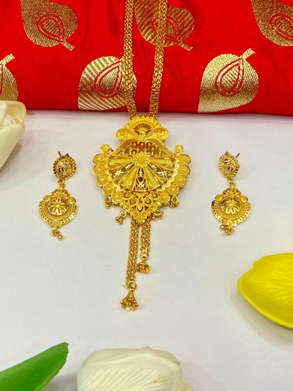 Lris flower minekari Tie Set