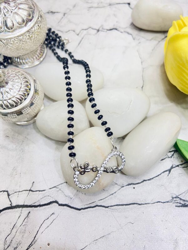 99.5 pure Silver S Mangalsutra