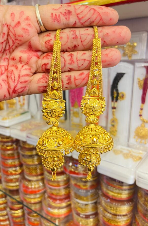 Three line kantana  jhumka