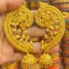 Flower pata design with jhumka (Full kan)