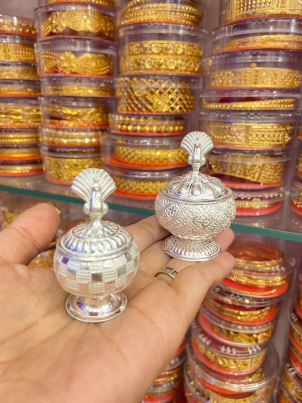 Pure Silver Mayur Sindur kouta