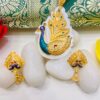 Mayur Stylish shell pendant and ear set