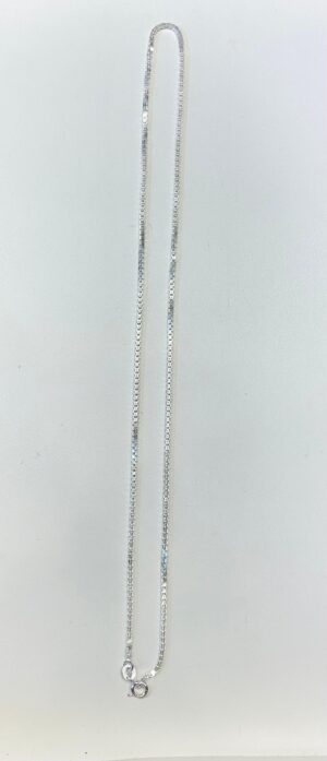 92.5 Pure Silver box Chain