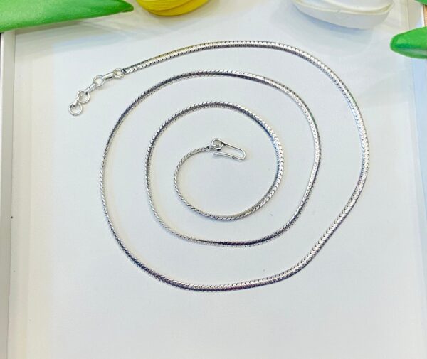 92.5 Pure Silver Sleek kamar Belt