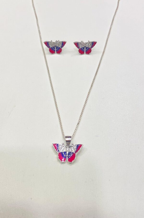 92.5 Pure Silver PinkParadise Pendant With Tops (without chain)