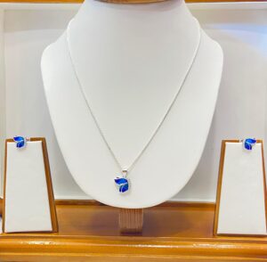 92.5 Pure Silver FlyingButter Pendant With Tops (without chain)