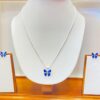 92.5 Pure Silver BlueBird Pendant With Tops (without chain)