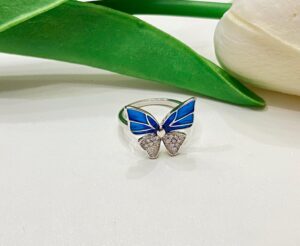 92.5 Silver Perilia finger ring