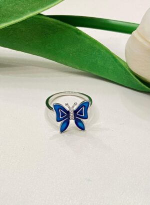92.5 Silver Bravia finger ring