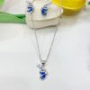 92.5 Pure Silver Amiraa Pendant With Tops (without chain)