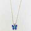 92.5 Pure Silver BlueBird Pendant With Tops (without chain)