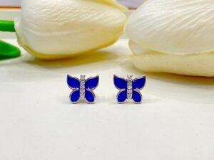 99.5 pure Silver Blue Bird Tops