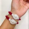 99.5 pure silver Bracelet pola (single) B