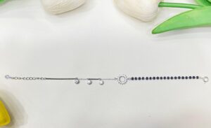 92.5 Pure Silver Prism Bracelet