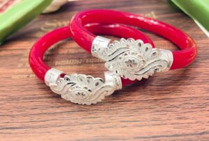 99.5 pure silver Bracelet pola (single) B