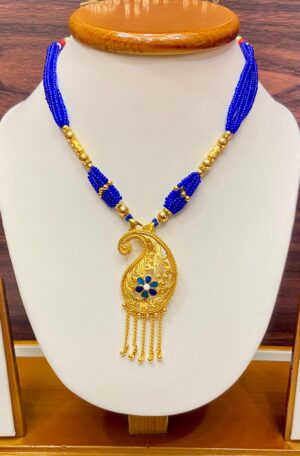 Kolki Flower pendant without ear set (with tarsel)