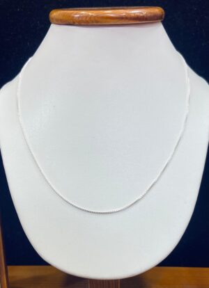 92.5 Pure Silver box Chain
