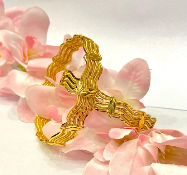 ZigZag linear pair Bangles