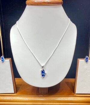92.5 Pure Silver HalfButter Pendant With Tops (without chain)