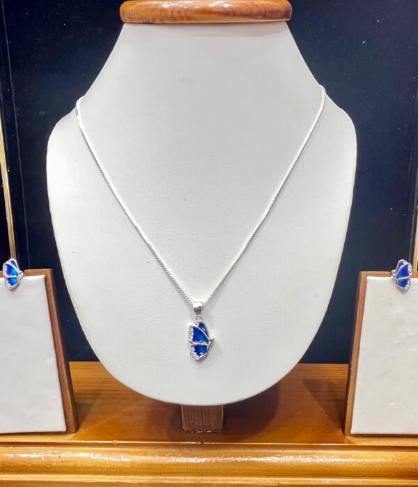 92.5 Pure Silver HalfButter Pendant With Tops (without chain)